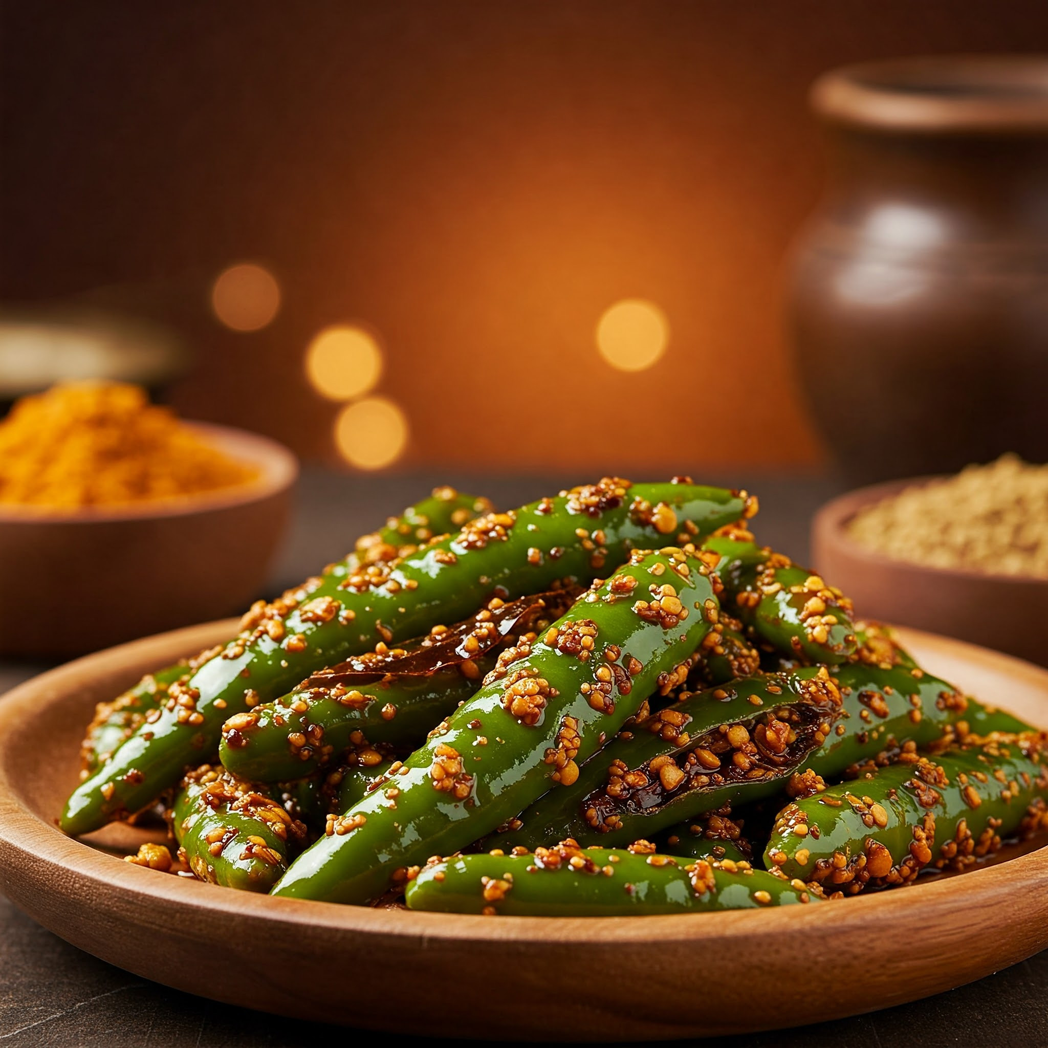 Green Chilli Pickle